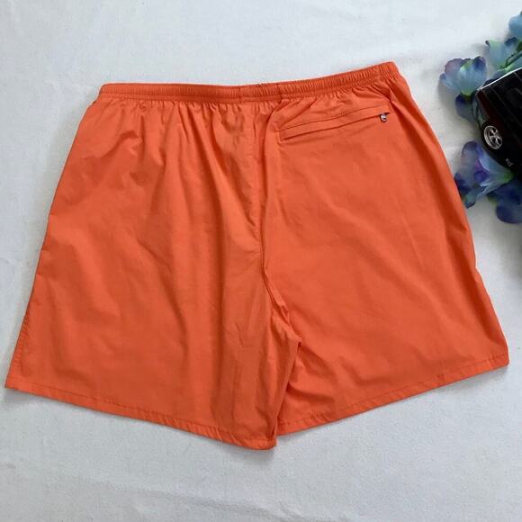 Lands' End NWT Orange Sport Swim Trunk Men Various - Picture 6 of 13